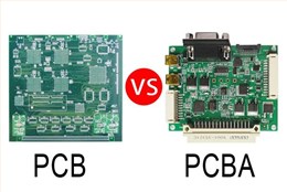 What is difference between PCB and PCBA?